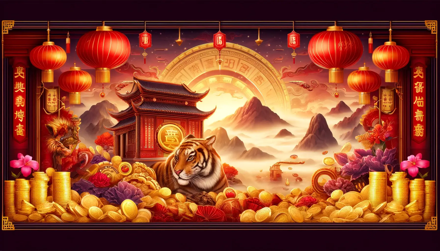 Luck of Tiger Pokie Game