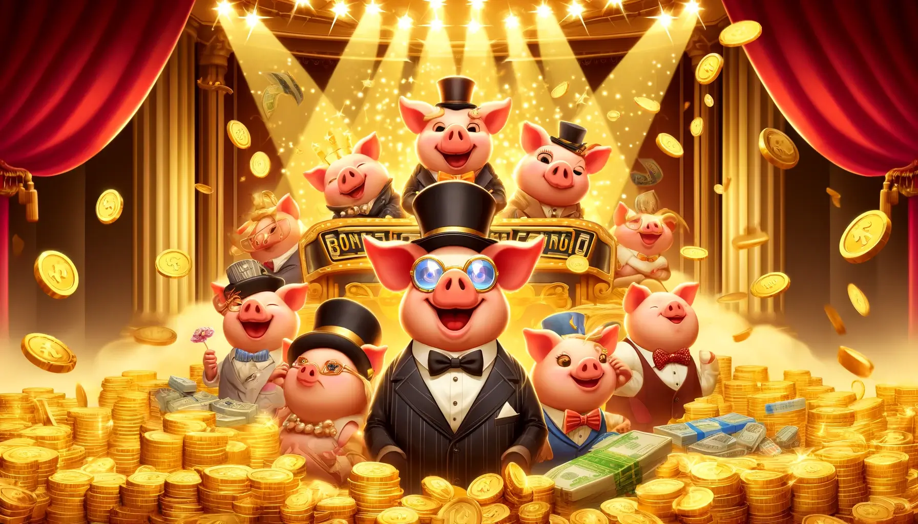 Rich Piggies Pokie Game