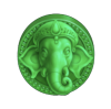 Elephants Gold Pokie Game Green Elephant Coin